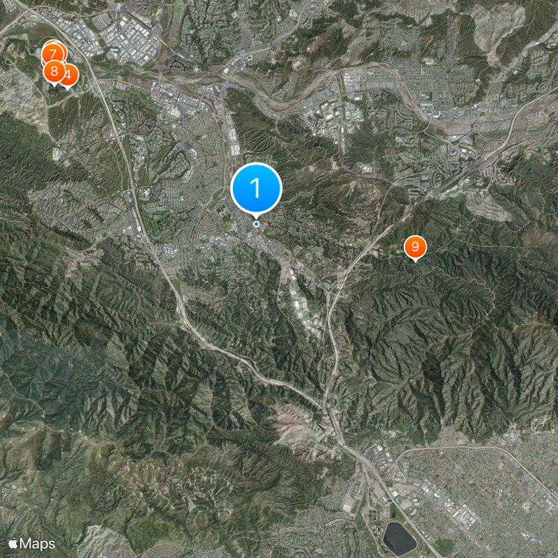 Newhall Map