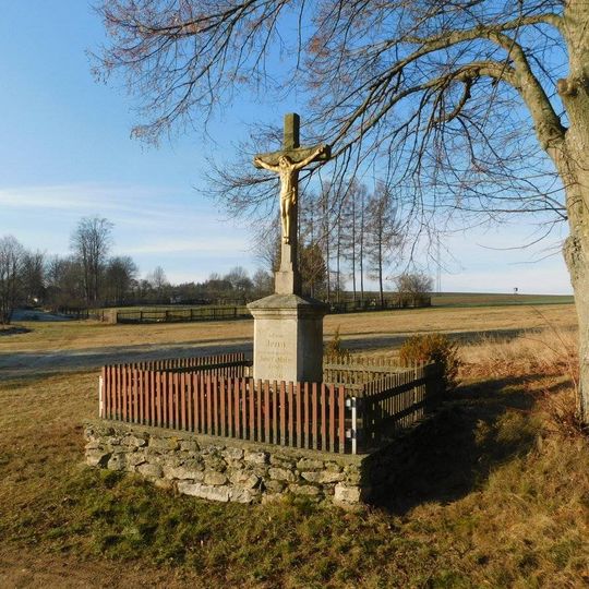 Kříž v severní části Řeženčic