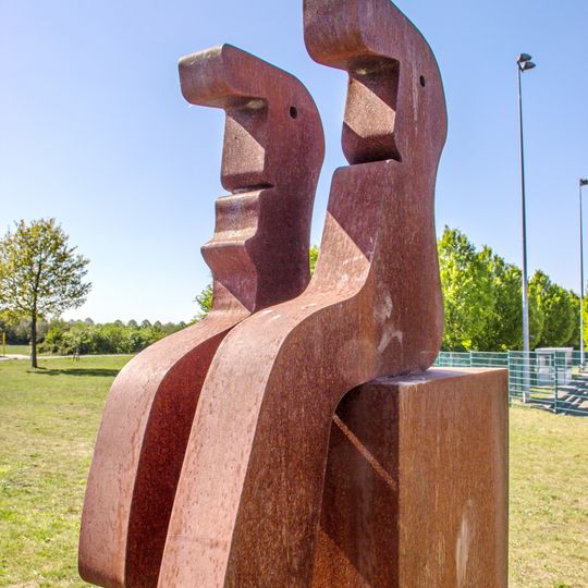 Er und Sie, Skulpturenweg Sankt Augustin