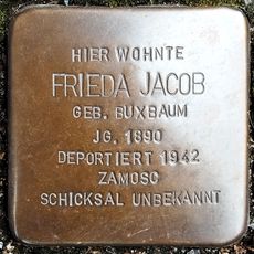 Frieda Jacob, geb. Buxbaum