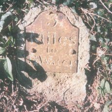 Milestone, Enmore Road, between Enmore & Durleigh
