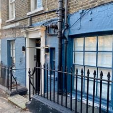 Kit Kat House And Attached Railings