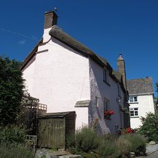 Old Cawte Farmhouse And Wall To The North West