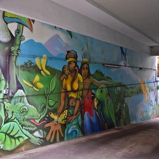 Work of art, mural