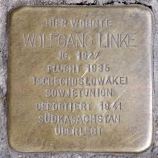 Stolperstein dedicated to Wolfgang Linke