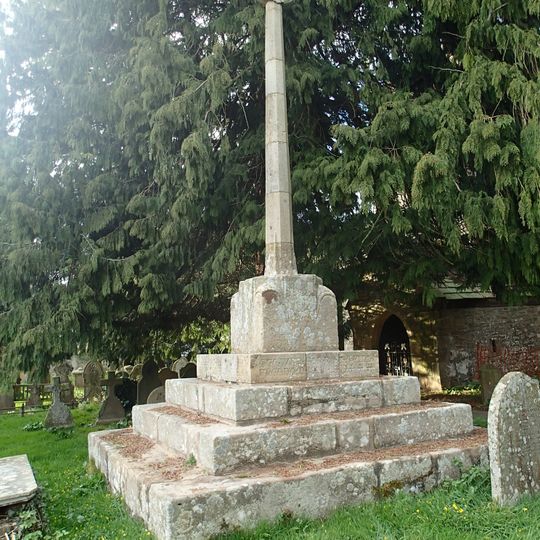 Churchyard Cross to the south of Parish Church of St Peter
