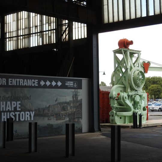 Chatham Dockyard, No 61 Boat Store, Nos 4 and 5 Slips