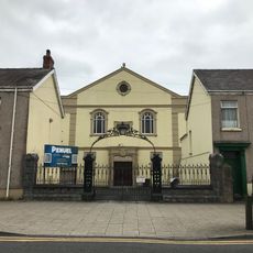 Entrance gates and rails to Penuel Baptist Chapel