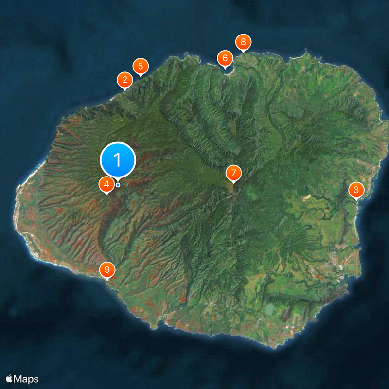 Kauai County Map