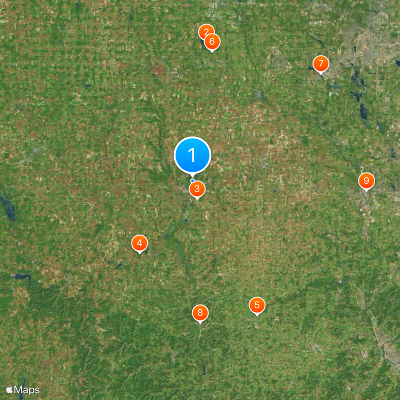 College of Wooster Map