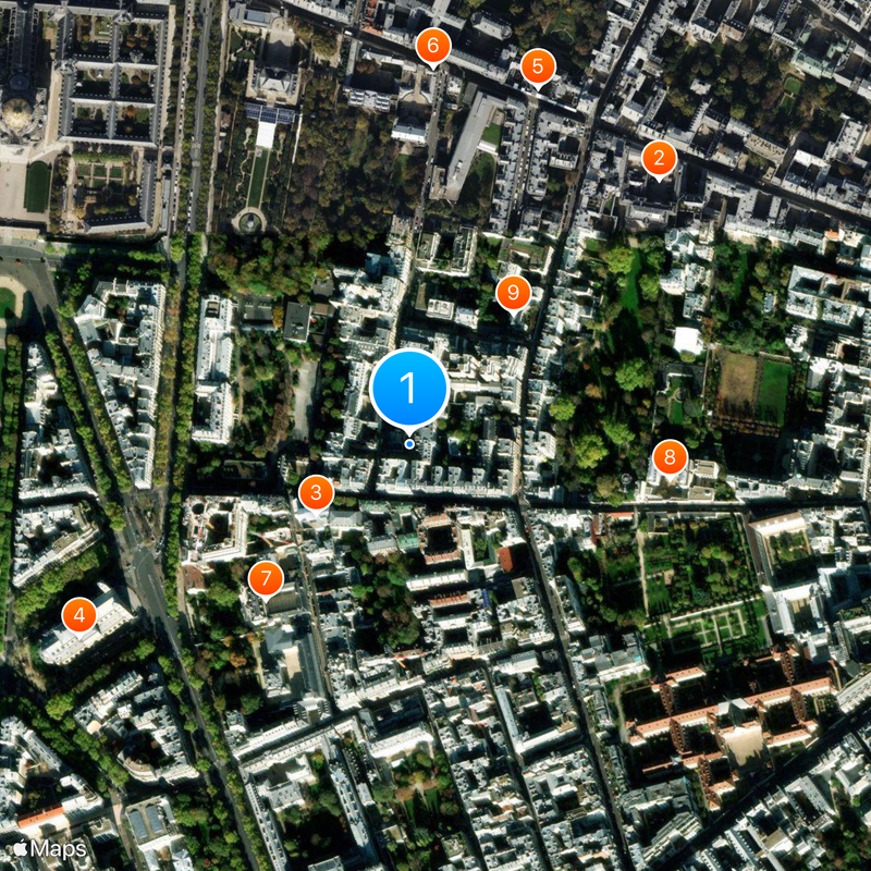 Tramways in Île-de-France Map