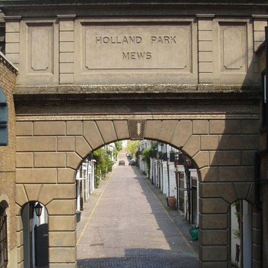 Archway Entrance From Holland Park
