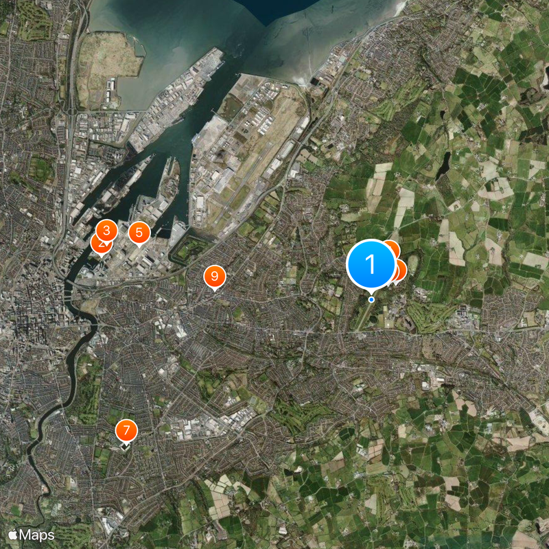 Stormont Estate Mappa