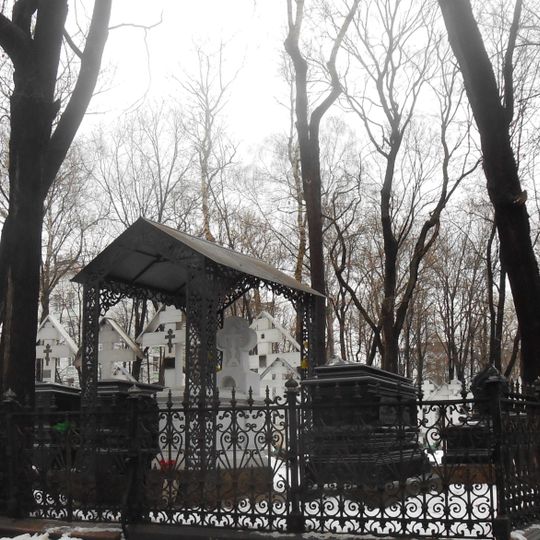 Ограда участка архиерейских могил