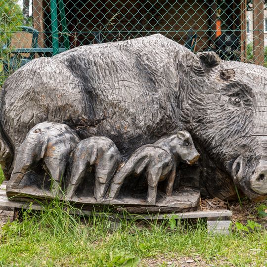 Plastika v Kunštátu u Orlického Záhoří