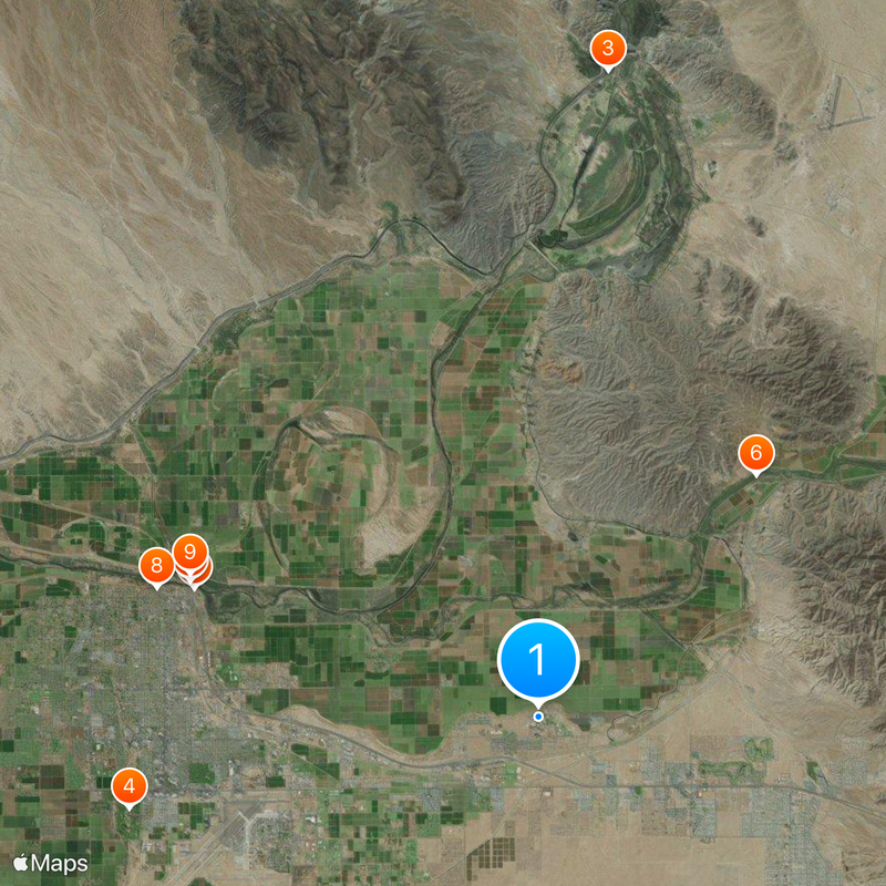 Arizona Western College Map