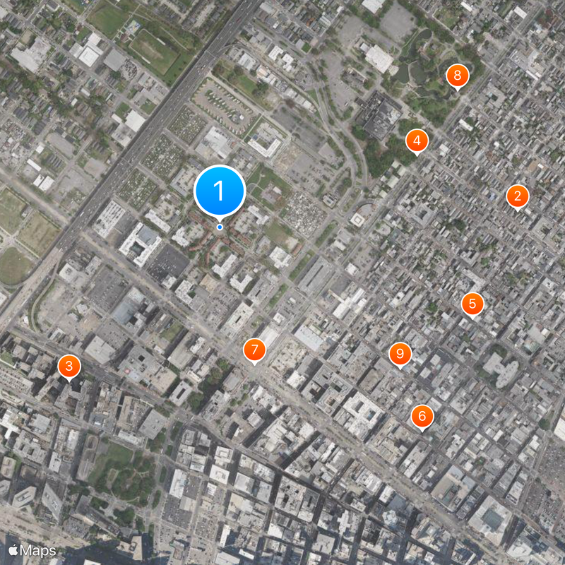 Storyville Map