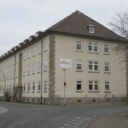Accommodation building III of the former Prinz-Albrecht-Kaserne