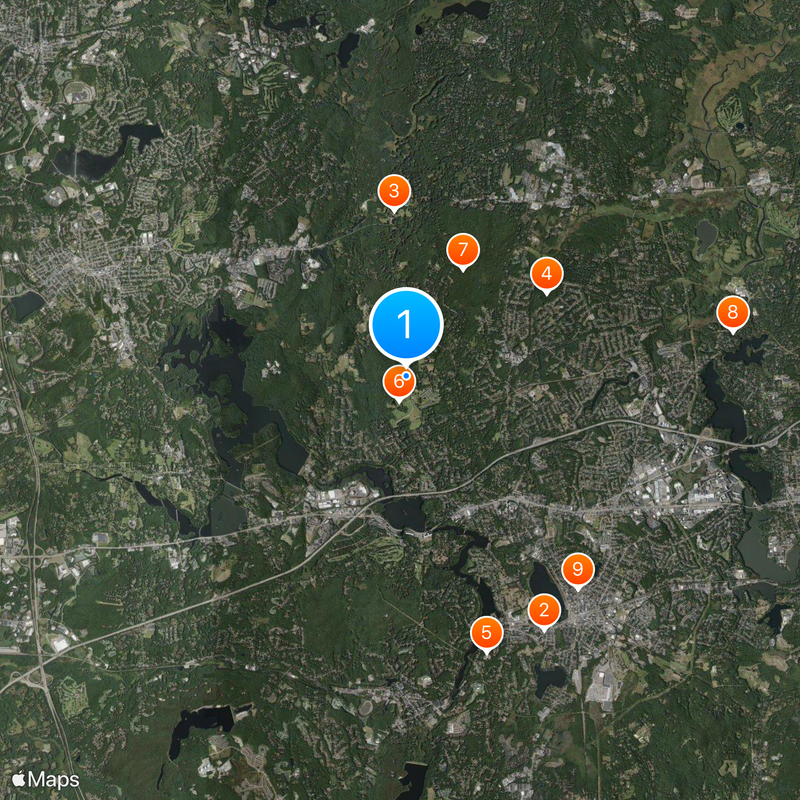 Sudbury Valley School Map