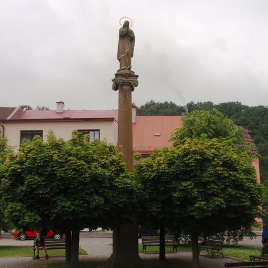 Maria column in Brandýs nad Orlicí