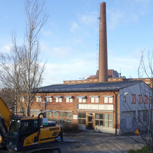 Ångpannecentralen, Beckers färgfabrik, Liljeholmen