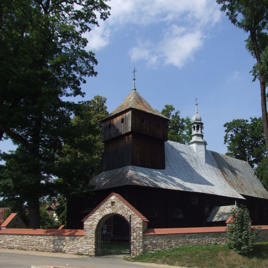 Saints Simon and Jude church in Dobra