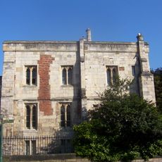 St Mary's Lodge and attached railings, gates and gate piers