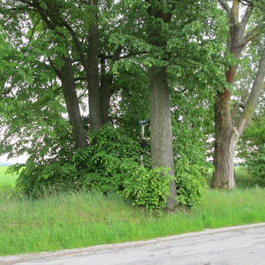 Kříž jižně od Pluhova Žďáru