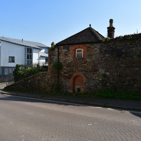 The Old Ticket Office Including Steps, Wall And Railings Adjoining East