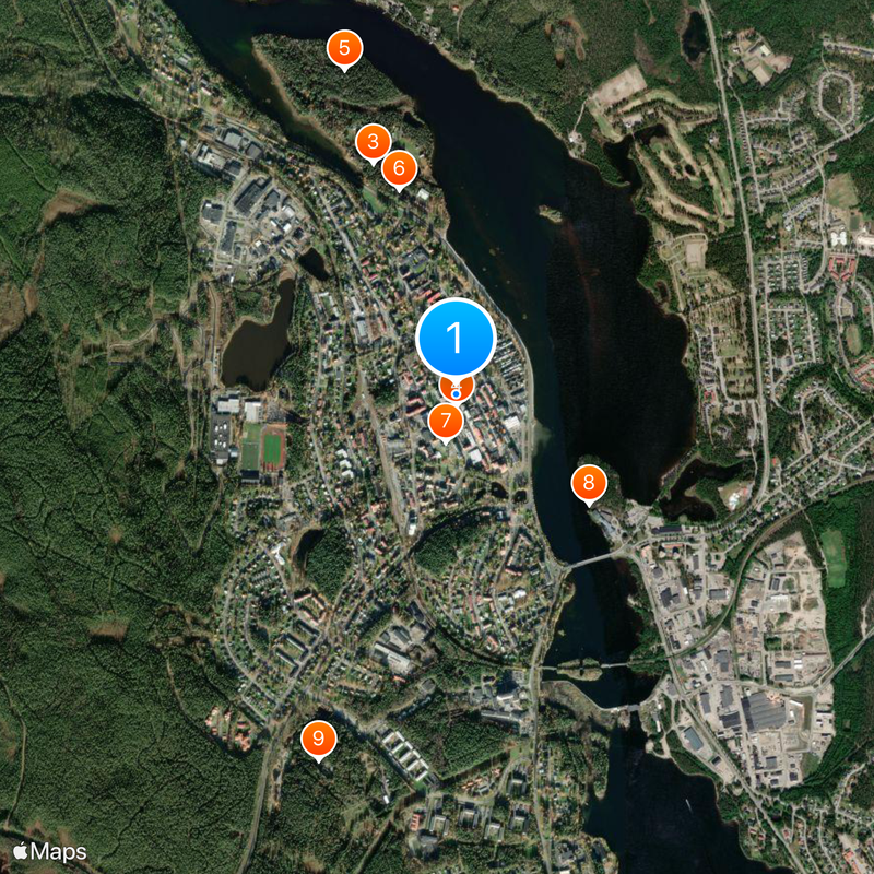 Lycksele Map