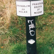 Trent And Mersey Canal Milepost At Sj 88114472