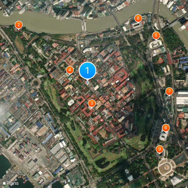 Intramuros Map