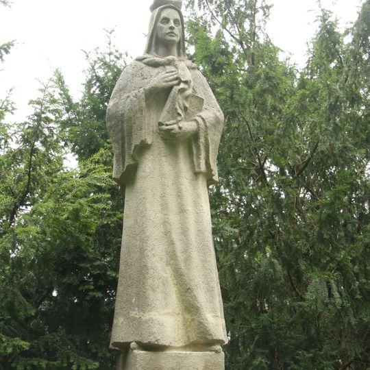 Socha sv. Ludmily v Hlubokých Mašůvkách