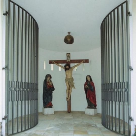 Fallauerkapelle, Spätgotische Kreuzigungsgruppe