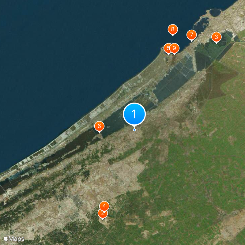 Borg El Arab Stadium Map