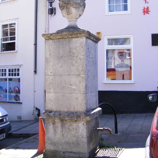 Pump In Front Of Numbers 4 And 5