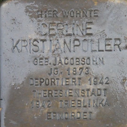 Stolperstein für Cerline Kristianpoller