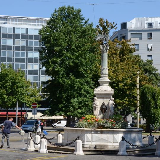 Fountain in the Place Dorcière