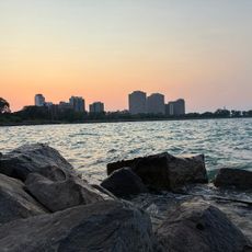 Promontory Point Marker