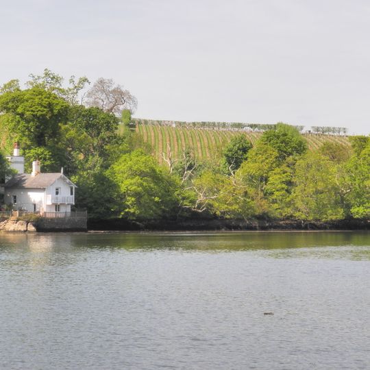 Dam To Lake About 260 Metres South East Of Sharpham House At Grid Reference 829577