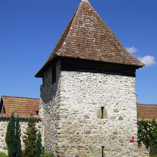Stadtbefestigung, verschiedene Teilstücke mit Klostermauer Feldbach