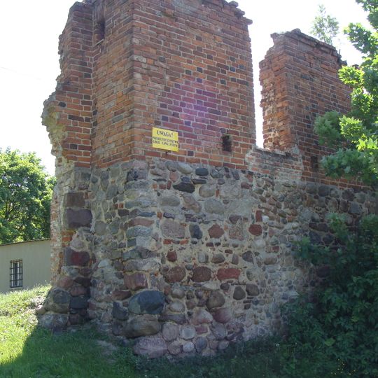 Pozostałości murów obronnych