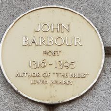 Commemorative plaque to John Barbour