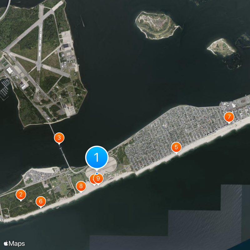 Jacob Riis Park Mappa