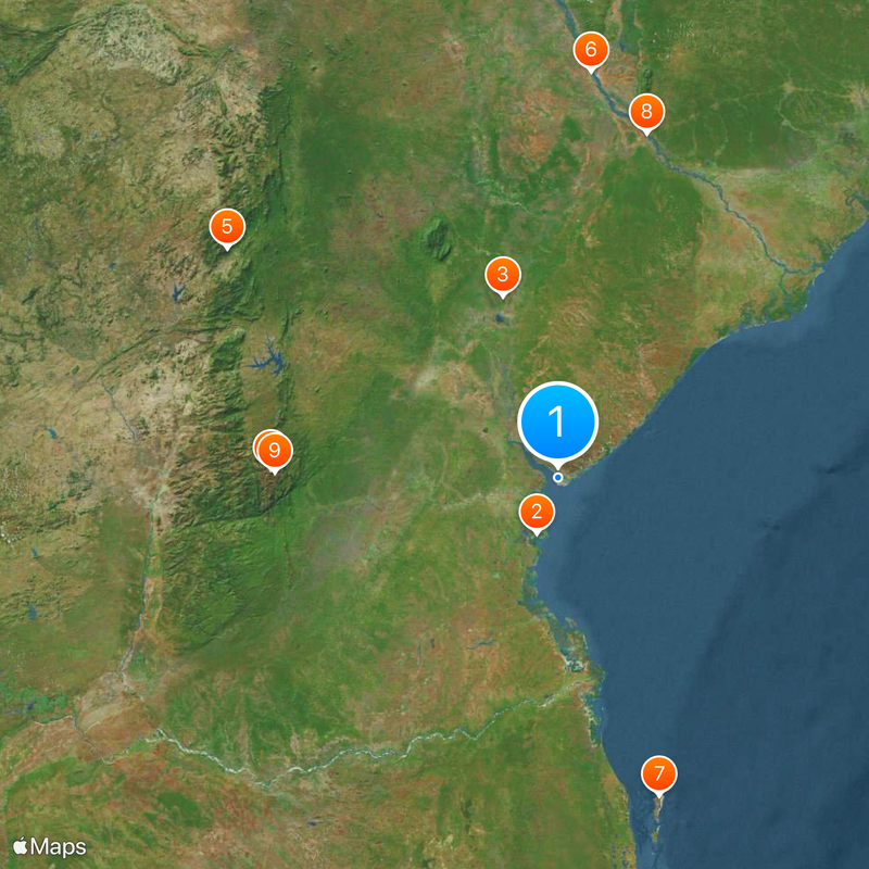 Beira Map