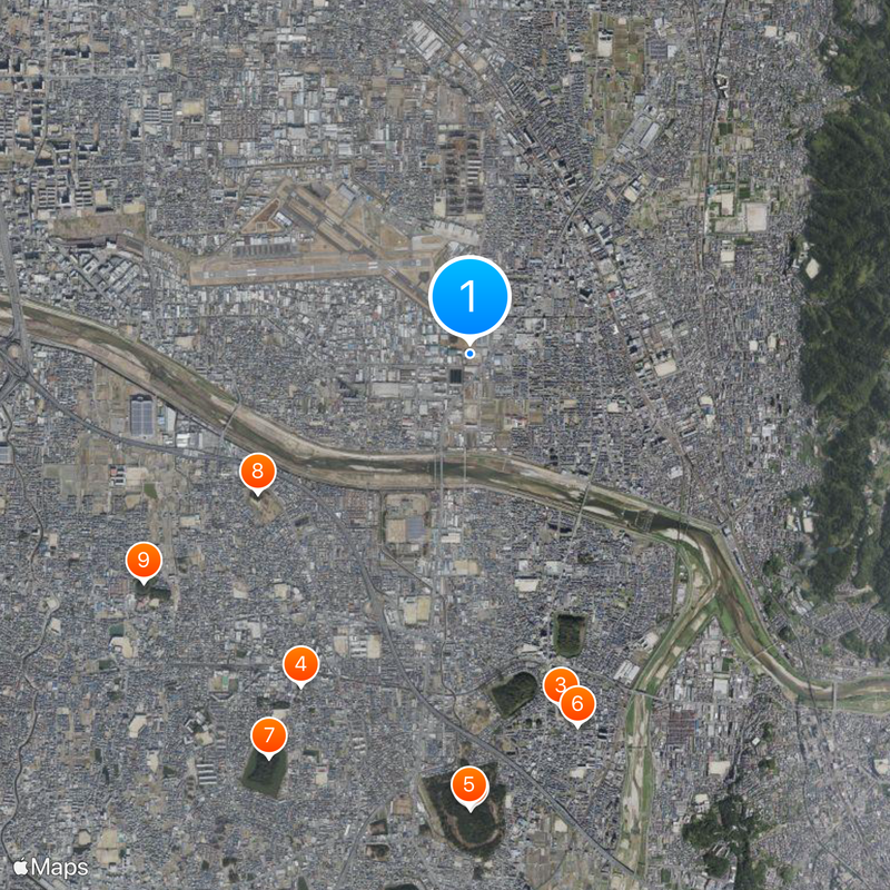 Lycée kashiwara de l'Université de Higashiōsaka Map