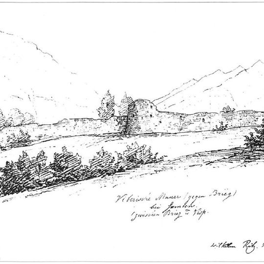 Gamsenmauer, mittelalterliche Talsperre