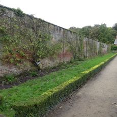North and east walls of Eastern Kitchen Garden