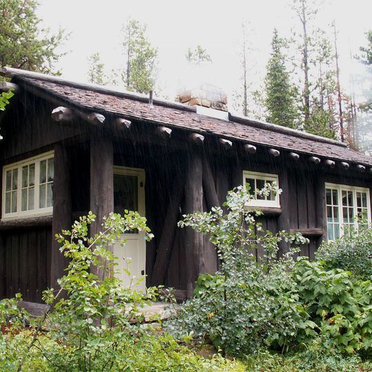 Many Glacier Campground Camptender's Cabin