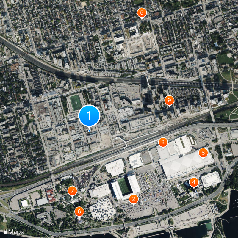 Liberty Village Map